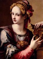 Tosini, Michele - An Allegorical Figure, Possibly A Personification Of Architecture Or Fortitude